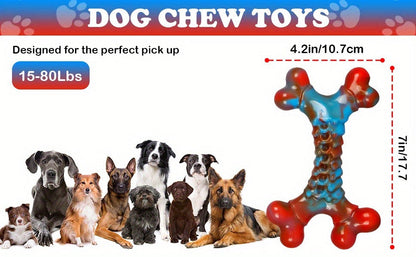 Dog Chew Toys for Aggressive Chewers - Indestructible Tough Dog Toys for Large Breed Dogs, Durable Heavy Duty Chew Toy Bundle 1/2/4/5 Pack, Long-Lasting Rubber Dog Toy for Power Chewers