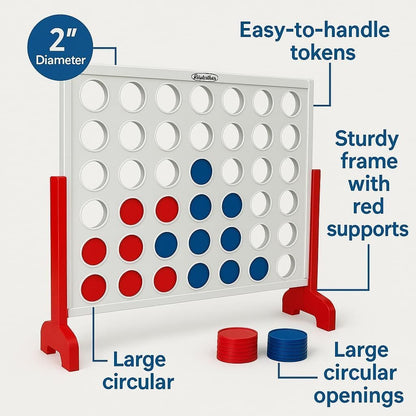 Outdoor Lawn Toss Game Set – Washer Toss & Ladder Toss for Backyard Party, Portable Yard Games for Adults Kids Family, Includes Carrying Case, Fun for Tailgate Camping Beach BBQ Gatherings