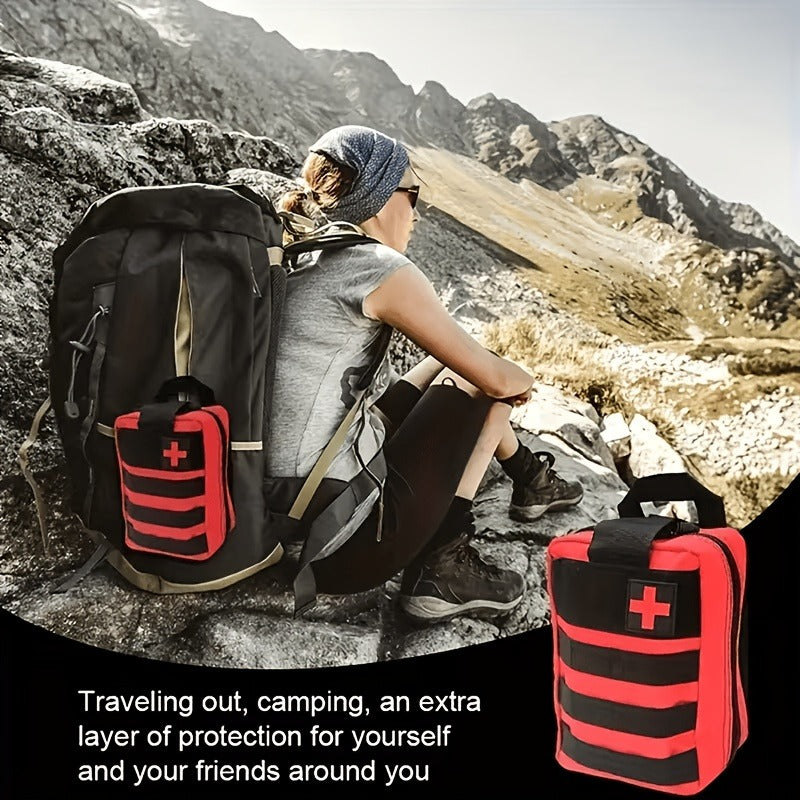 Outdoor Survival Gear Set 11/13/258-Piece – Professional Emergency Kit with Fire Starter & Compass | Multi-Tool Outdoor Equipment for Camping, Hiking & Adventure