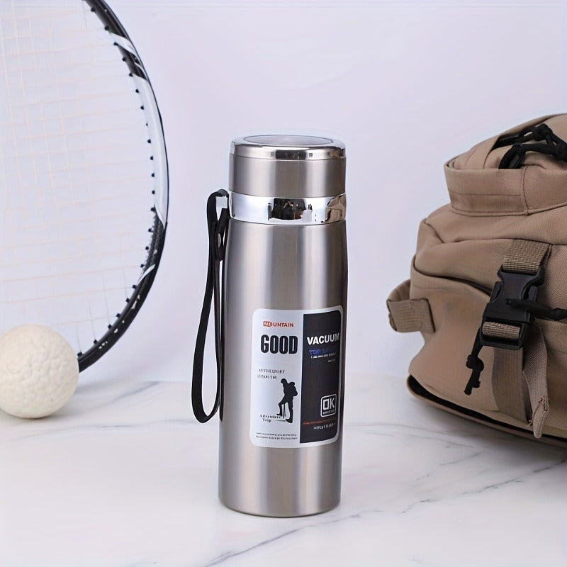 Insulated Water Bottle 1000ml 316 Stainless Steel – Double Wall Vacuum Flask with Leak-Proof Lid, Wide Mouth, Keeps Drinks Hot & Cold All Day for Camping, Hiking & Travel