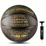 To My Grandson Black