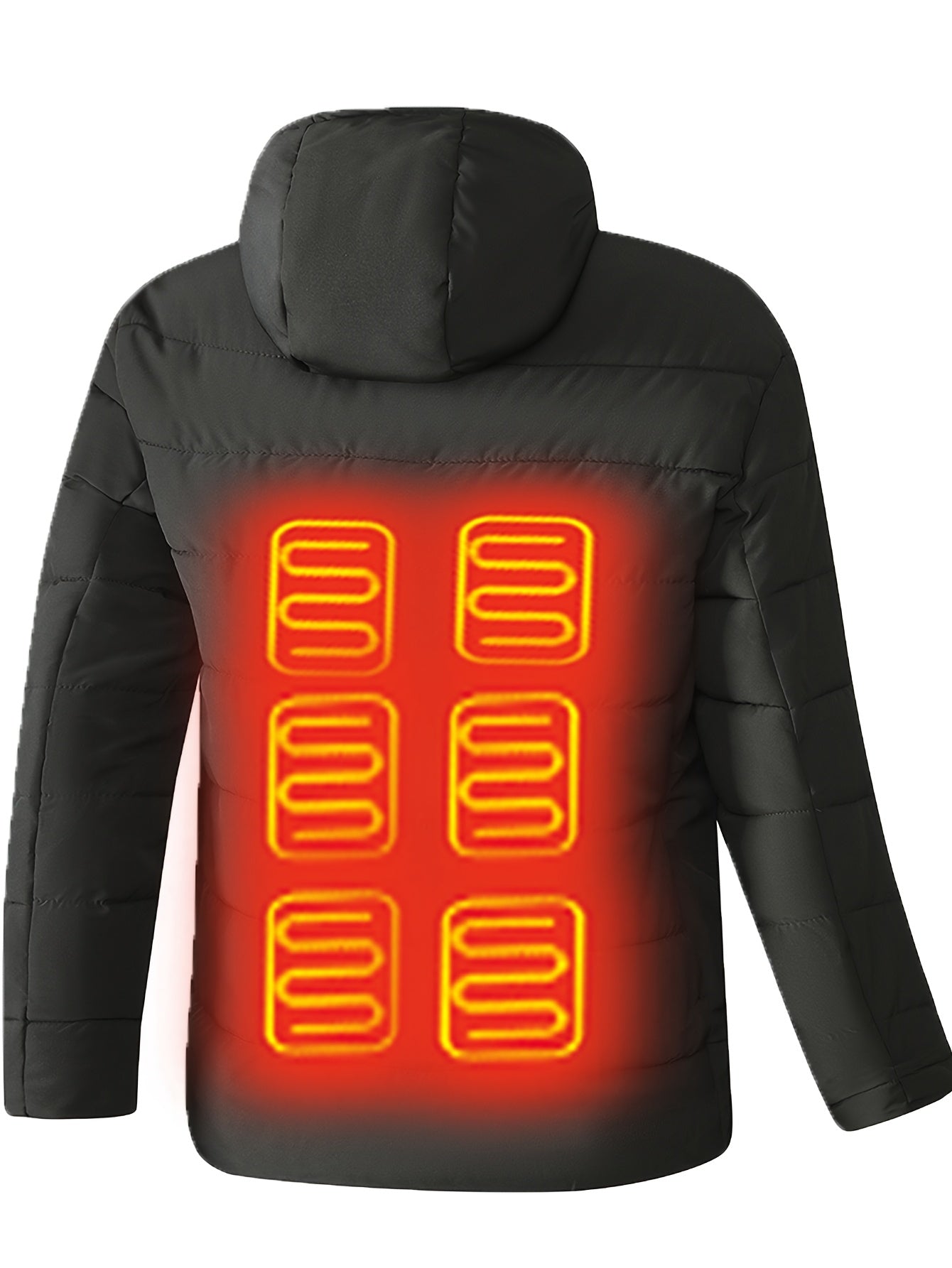 Men's Heated Button-Front Jacket