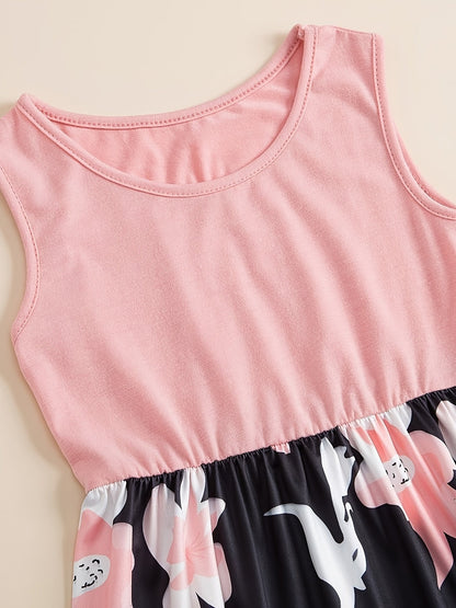 Mommy and Me Floral Dress Set - Floral Long Sleeve Summer