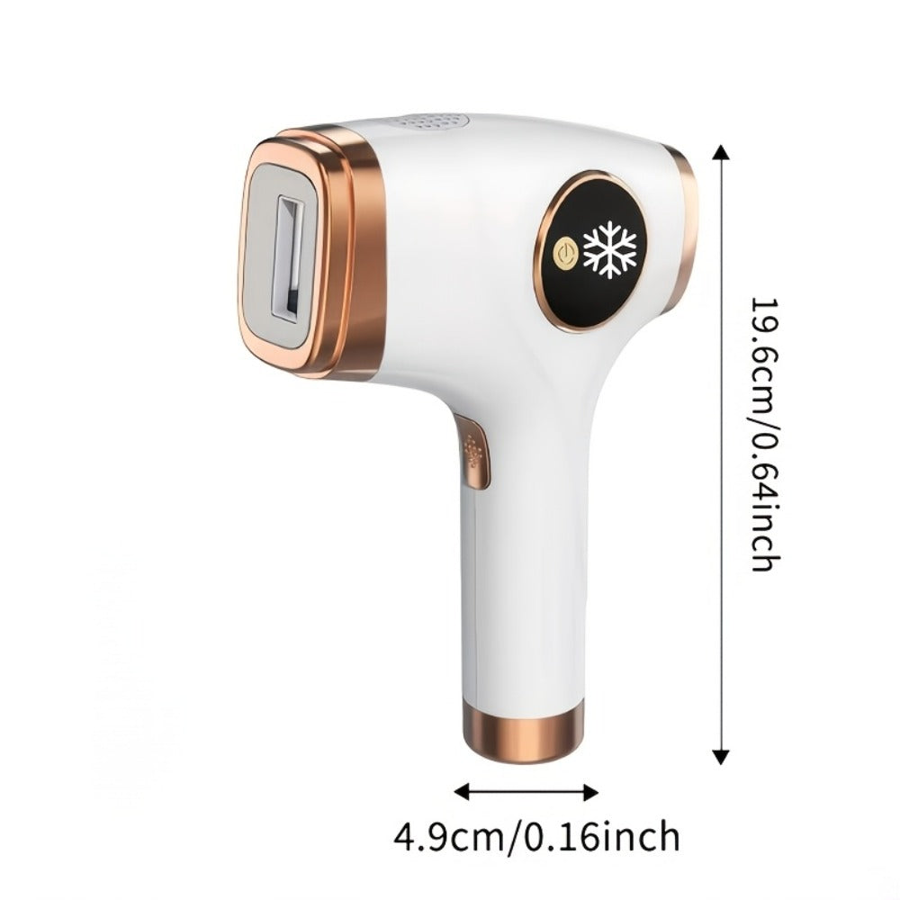 IPL Hair Removal Device Sapphire Ice Cooling Painless 999900 Flashes 9 Modes – At-Home Permanent Hair Reduction for Women Men Face Body Bikini Underarms Legs