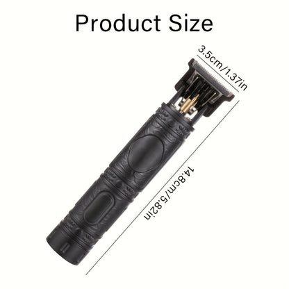 Cordless Hair Clipper for Men - USB Rechargeable Electric Trimmer with Guide Comb, Self Haircut Kit for Home Barbershop Fade, Beard & Neckline Shaping, Great Gift for Dad