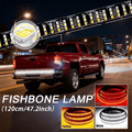 60 Inch LED Rear Parts Light Bar - Flowing LED Decorative Light, 12V, Battery Not Included