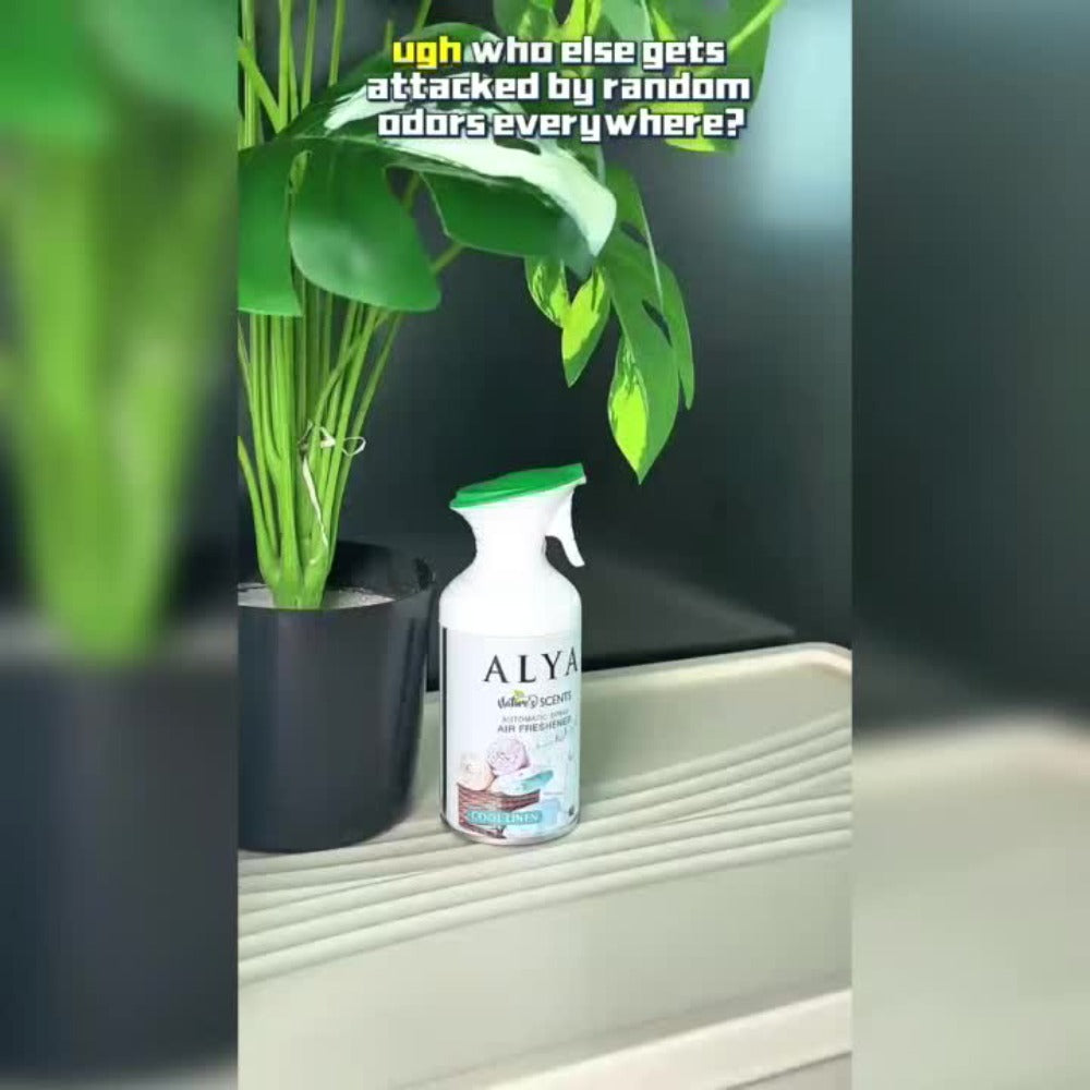 Aromatherapy Air Freshener Spray 8.45oz – 6 Scents: Lavender, Magnolia, Mixed Berries, Ocean, Cool Linen & Vanilla, Multi-Purpose Odor-Fighting Room Spray for Car, Home, Office, Bathroom & Closet (1 or 3 Pack)
