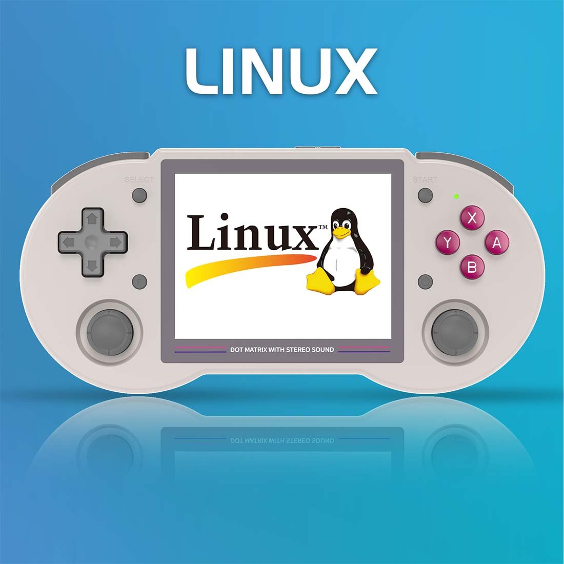 Anbernic RG353PS Handheld Game Console Linux RK3566 3.5-Inch 4:3 IPS HDMI Retro Emulator 3500mAh Plug and Play Wi-Fi Bluetooth