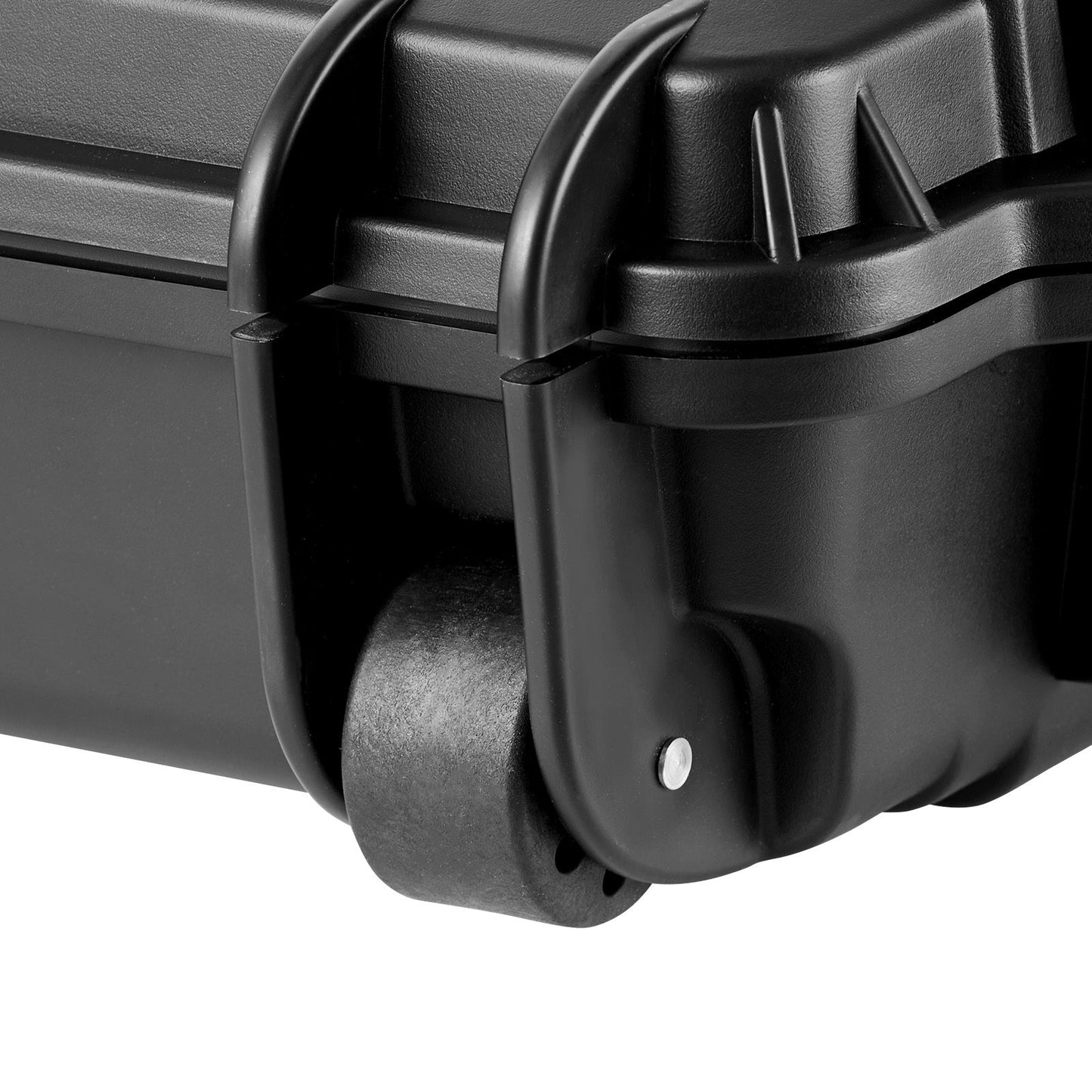Hard Rifle Case 42 Inch with Wheels - Lockable TSA Approved Gun Case, 3-Layer Protective Foam, Crushproof Hard Shell for Two Rifles or Shotguns, Pressure Valve & Metal Hinges for Hunting & Travel