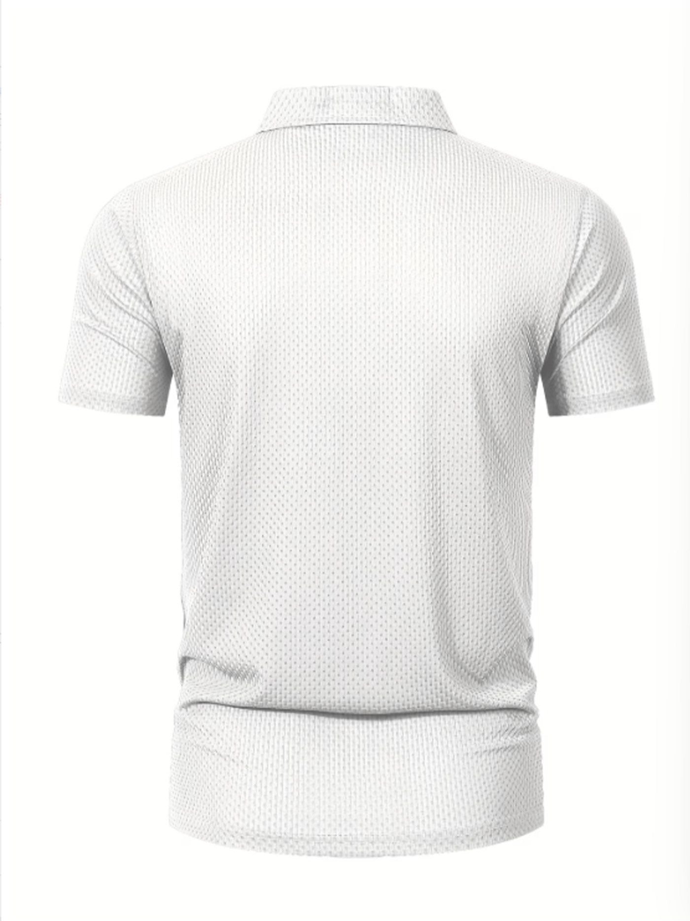 Men's Solid Color Shirt - Short Sleeve 770021