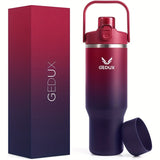 Thermos mug - red and black