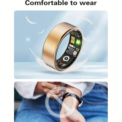 Health Tracking Smart Ring – HRV, Sleep & Activity Monitor