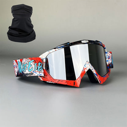Ski Goggles Set with Black Headband – TPU Frame PC Lens Mirror Coating, Thick Foam Pad, Adjustable Strap, 28+ Color Styles, Adult Snow Goggles for Skiing & Snowboarding, Great Gift