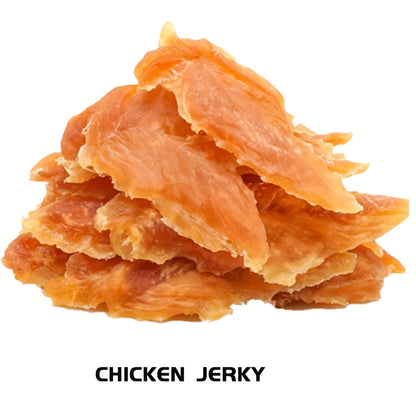 Duck Jerky Dog Treats – Chicken-Wrapped Sweet Potato Sticks, Chewy Long Lasting Chews for Small Medium Large Dogs, Easily Digestible Training Treats & Pet Snacks for All Breeds