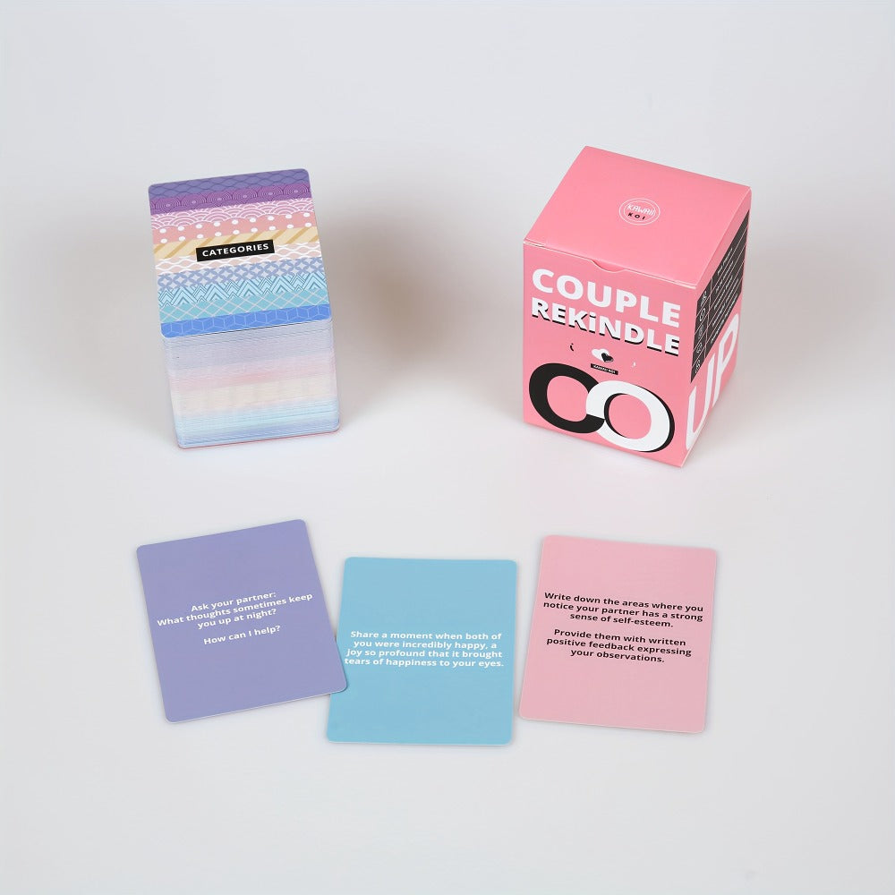 Couples Game for Date Night – 165 Conversation Starter Cards to Reconnect & Strengthen Your Bond | Fun Tabletop Card Game for Valentine's Day, Anniversary & Wedding Gift