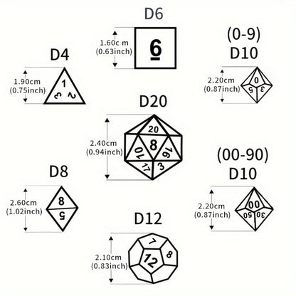 Polyhedral Dice Set 175pcs 25 Colors – 35 Two-Color & 140 Single-Color Acrylic Dice with Velvet Bag, D4 D6 D8 D10 D12 D20 for DnD Dungeons Dragons MTG Tabletop RPG Board Games Math
