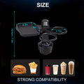 Car Cup Holders - Expansion Brackets, Car Trays, Car Storage Brackets, 360-Degree Rotation, Sturdy Bottom Design, Suitable for Most Car Cup Holders, Ideal for Automotive Gifts