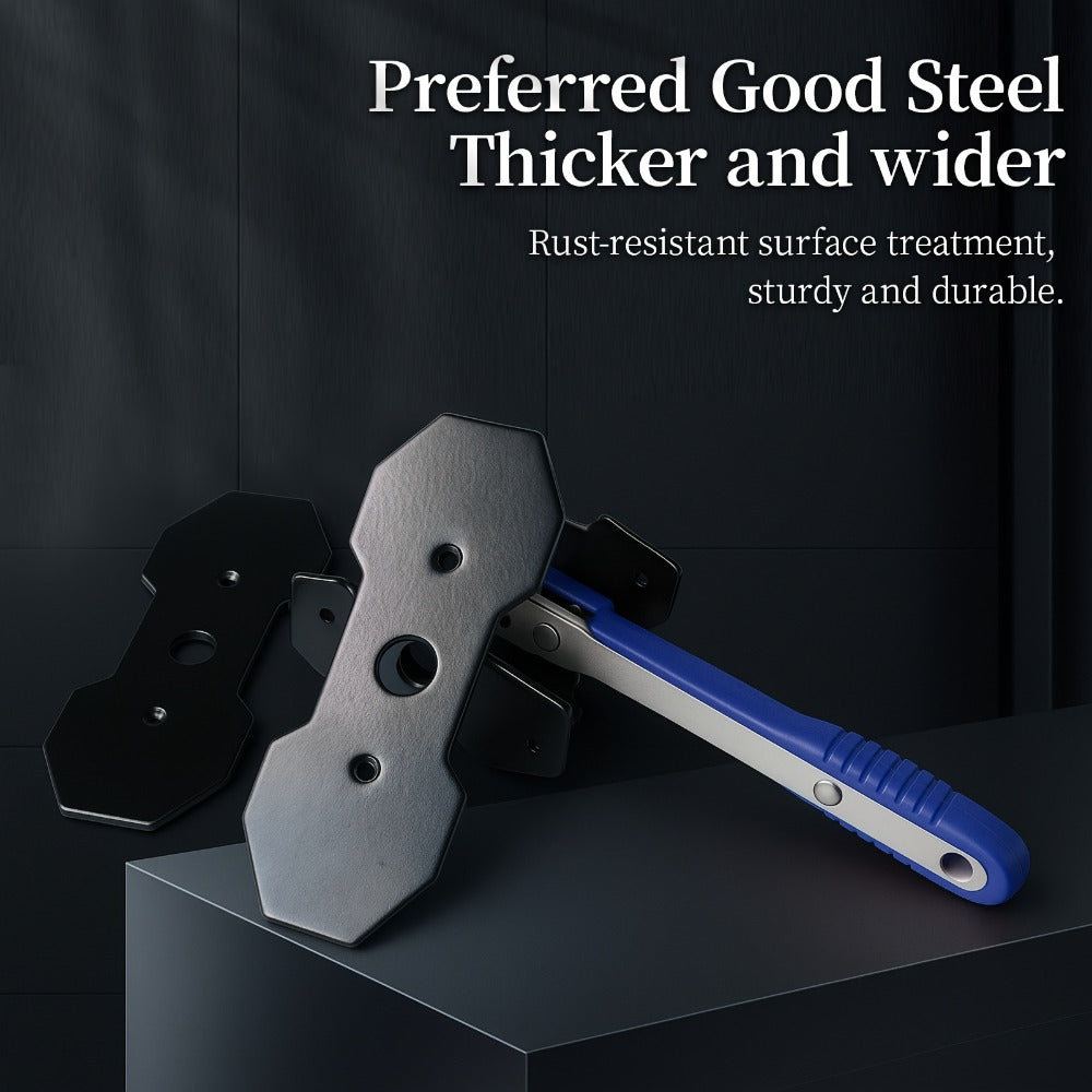 Brake Caliper Piston Press Tool - 360° Ratchet Compressor for Single, Twin & Quad Piston Disc Brakes | Alloy Steel Brake Pad Spreader