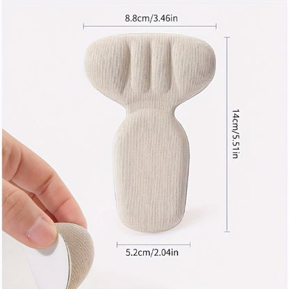 Heel Pads Non-Slip 12pcs (6 Pairs) – Thickened Durable Heel Grips for Loose Shoes, Blister Prevention, Shoe Filler for Men & Women
