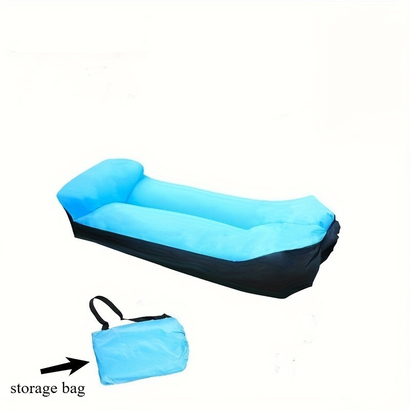 Portable Inflatable Sofa & Air Lounger Chair – Heavy Duty Single Outdoor Recliner, Quick Inflation & Deflation, Lightweight & Compact for Camping, Beach & Backyard – 3 Color Options