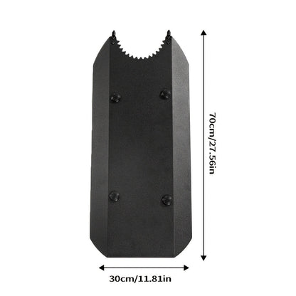 Tactical Arm Shield with Window Breaker Tool, Handheld Riot Shield High-Strength Steel Protective Gear for Outdoor Hunting Vehicle Emergency, Self Defense Shield for Men Birthday Christmas Halloween Gift