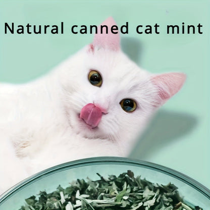 Natural Cat Treats 100g - Dried Herb Snacks for Cats to Aid Digestion, Reduce Hairballs & Stress, Promote Oral Health and Stimulate Natural Instincts