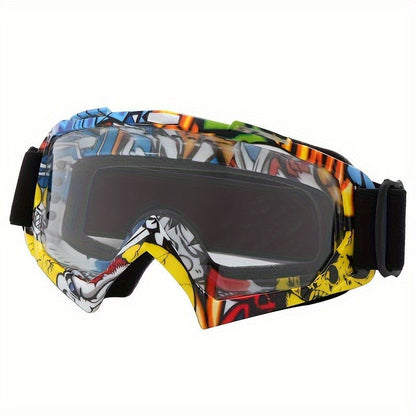Windproof Ski Goggles with UV Protection – Gradient Lens, Anti-Fog, for Alpine Skiing Snowboarding Snowmobile Off-Piste Skating Outdoor Winter Sports