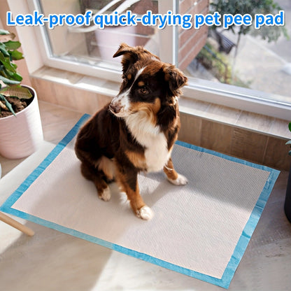 Dog Urine Pads Super Absorbent 23.6"x23.6" – Ultra-Thick Puppy Training Pads & Pet Toilet Pads, Rapid Liquid Lock, 50 / 125 / 300 Count Value Packs