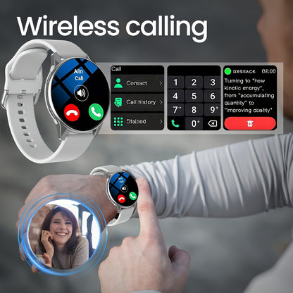 Sports Smartwatch 1.52" Full Touch Screen, Call & Activity Tracker