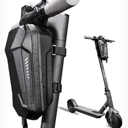 Electric Scooter Handlebar Bag Front Storage 2L Large Capacity – Portable Waterproof Handlebar Pouch for Phone, Wallet & Essentials, Universal Fit for E-Scooter, Bike & Bicycle