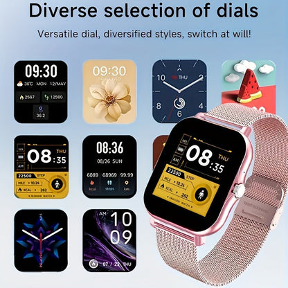 Full Touch Screen Smartwatch with Wireless Call & Sport Modes