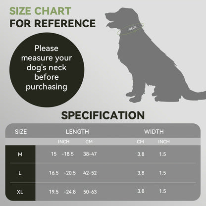 Tactical Dog Collar with AirTag Holder and Handle Adjustable Heavy Duty PC Case GPS Tracking Compatible for Medium Large Dogs M L XL 9 Colors No AirTag
