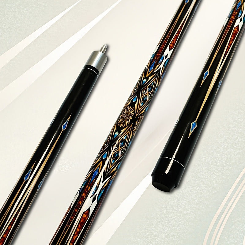 58 Inch Maple Pool Cue Stick 20oz – Professional Billiard Cue with Smooth Finish, 3 Style Options, Great Gift for Men, Dad & Beginners