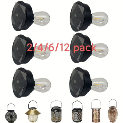 Solar Lantern Replacement Bulb IP65 Waterproof – Outdoor Solar Light Accessory, Top Bulb Replacement Kit | 2, 6 or 12 Pack