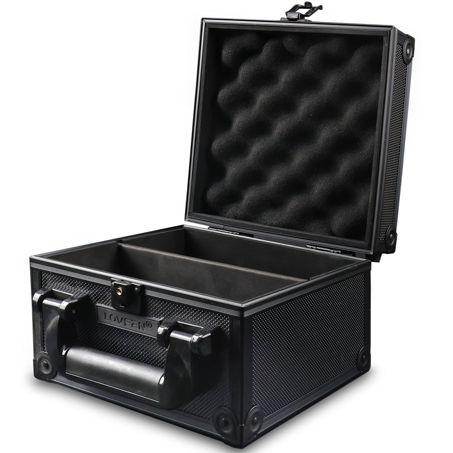 Trading Card Storage Box Topload Case - Fits 3x4 35PT Rigid Holders, 18 Colorful Dividers, 6 Foam Stoppers, Holds 600+ Cards, Sports Card Organizer