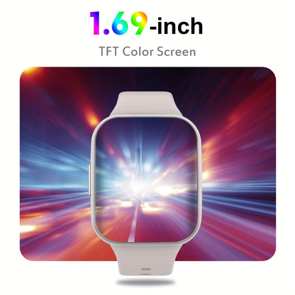 Fitness Tracker Smartwatch – 1.69" HD Screen, 25 Sports Modes, IP68