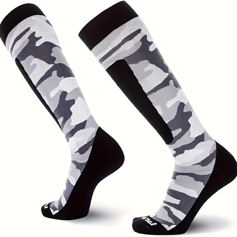 Rechargeable Heated Socks 4000mAh – Electric Battery Warming Socks for Winter Sports, Skiing, Hunting, Fishing & Outdoor Cold Weather Activities for Men & Women