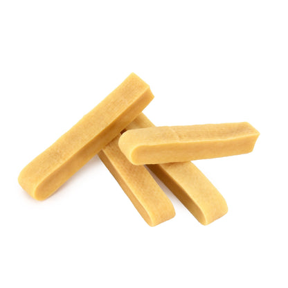Himalayan Yak Cheese Dog Chews – Long-Lasting Hard Chew Treats, High Protein & Limited Ingredients, Natural Dental Chew for All Dog Sizes, Small / Medium / Extra Large (Single or 4-Pack)