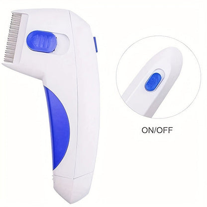 Pet Brush 2-in-1 Deshedding & Grooming Comb for Dogs & Cats – Gentle Hair Removal with Durable Stainless Steel Teeth, Comfortable Non-Slip Handle, Reduces Shedding for All Coat Types