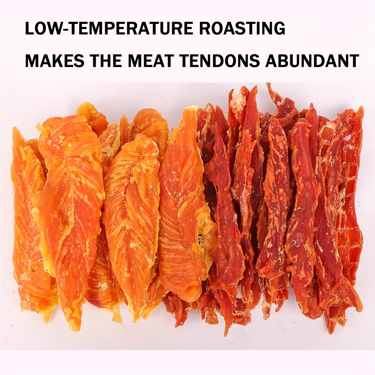 Cat & Dog Treats Chicken Jerky & Duck Jerky Combo – High Protein Grain Free Training Rewards, Dental Chews, Healthy Snacks for Puppies Kittens Adult Dogs Cats, Natural Pet Nutrition