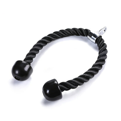 Tricep Rope Cable Attachment 27.5" – Heavy Duty Push Pull Down Rope for Strength Training, Gym & Home Workout, Arm Muscle Builder for Men Women