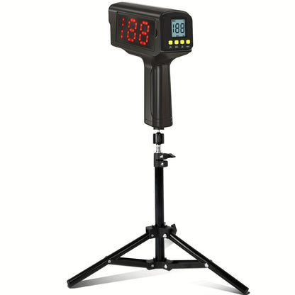 Baseball Radar Gun – LED & LCD Display, Handheld or Tripod Mount