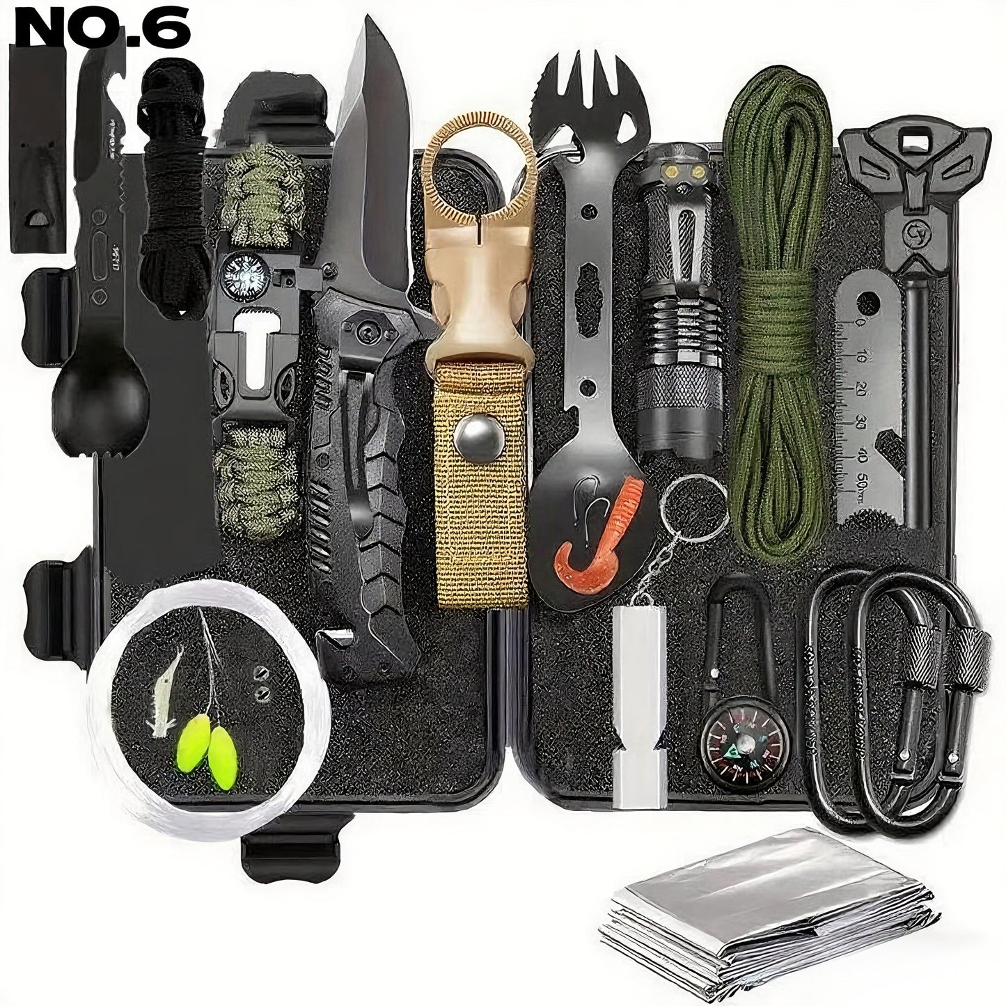 Combat Survival Tool Kit – Tactical Emergency Gear Set