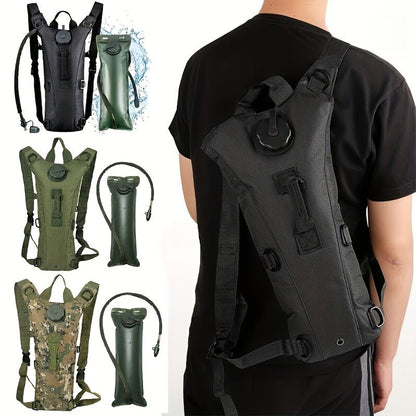 Hydration Backpack with 101oz BPA-Free Water Bladder – Tactical Water Pack for Cycling, Hiking, Trekking, Climbing & Outdoor Camping