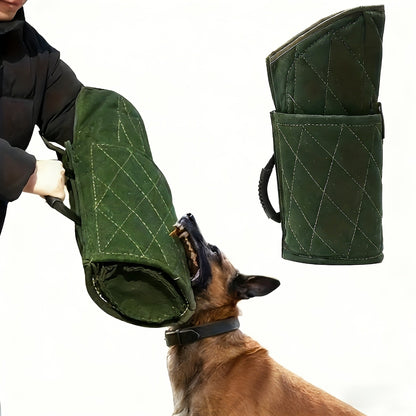 Dog Bite Sleeve for K9 Training - Heavy Duty Dog Training Sleeve for Pitbull German Shepherd Large Dogs, IPO Obedience Bite Tug Toy for Puppy & Adult Dogs, Durable Interactive Bite Training Arm Sleeve