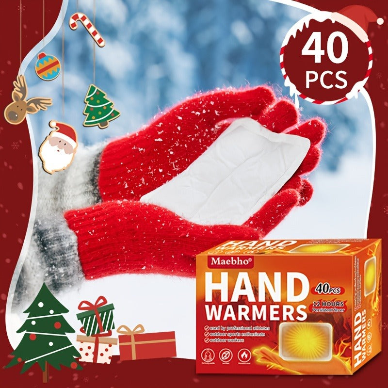 Heat Patches Self-Heating Body Warmers – No Battery Needed, Iron-Based Air-Activated Warming Pads for Back, Neck & Body, Long-Lasting Heat for Winter Sports, Outdoor Activities & Cold Weather Relief