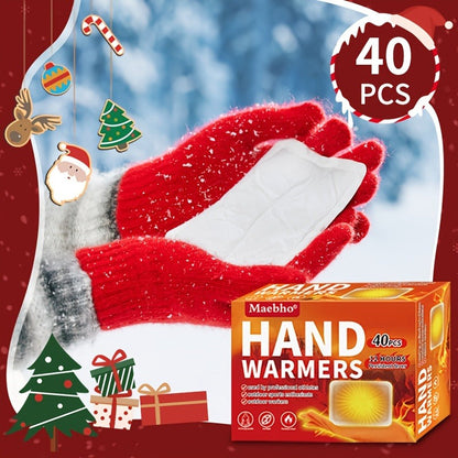 Heat Patches Self-Heating Body Warmers – No Battery Needed, Iron-Based Air-Activated Warming Pads for Back, Neck & Body, Long-Lasting Heat for Winter Sports, Outdoor Activities & Cold Weather Relief
