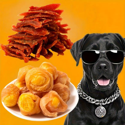 Duck Jerky Chicken Freeze-Dried Dog Treats Sharing Pack Soft Chewy Healthy Digestible Training Reward Snacks for Small Medium Large Dogs Beef Sausage