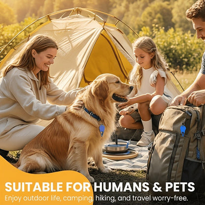 Tick Remover Tool Aluminum - Safe Quick Tick Removal for Dogs Cats Pets Animals & Humans, Essential Outdoor Camping Hiking Tick Hook, Available as Single or 2-Pack