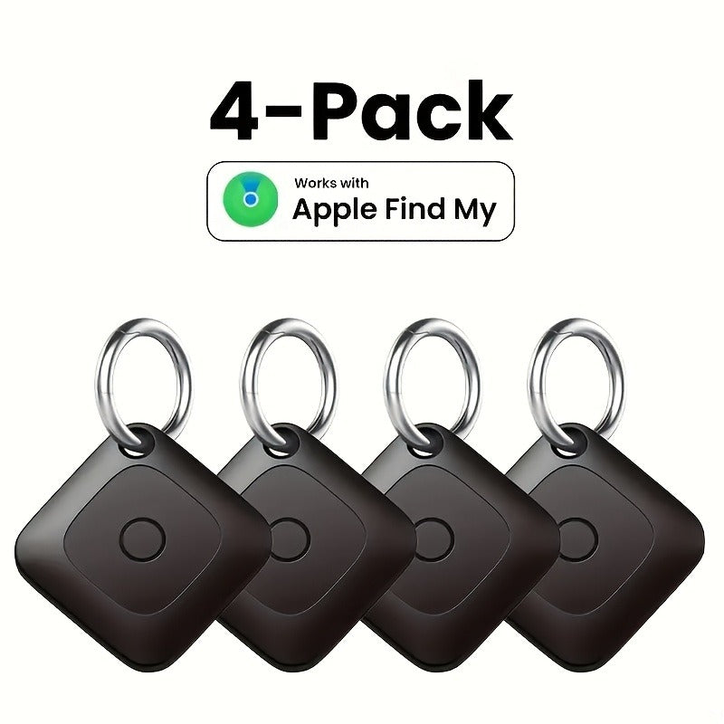Bluetooth Item Tracker Smart GPS Finder 1/2/4 Pack - 1.43" Mini Wireless Tracker, High Decibel Alarm, App Control for Keys, Wallet, Luggage, Bags & Cars